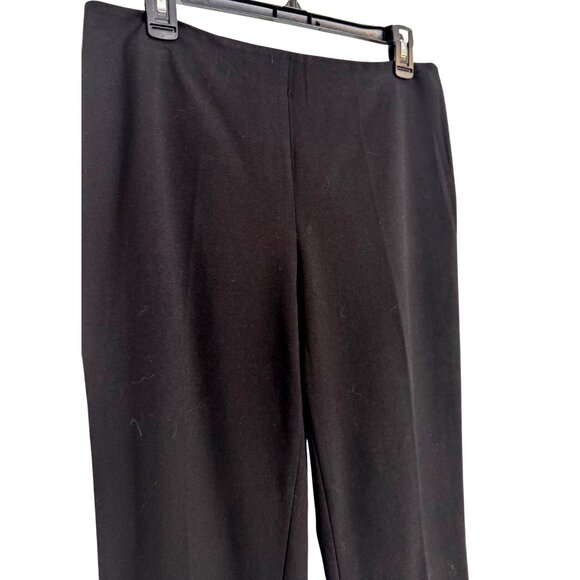 Halogen Black Dress size 8 Side Zip ankle Pants NWT Straight Leg - Picture 3 of 9